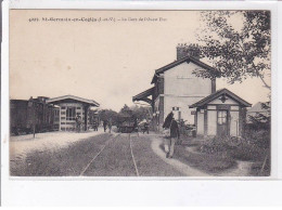 SAINT-GERMAIN-EN-COGLES: La Gare De L'ouest Etat - Très Bon état - Other & Unclassified