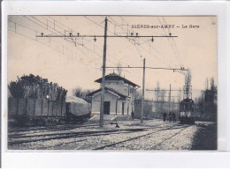 HIERES-sur-AMBY: La Gare - Très Bon état - Otros & Sin Clasificación