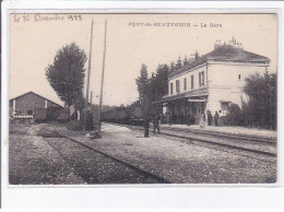 PONT-de-BEAUVOISIN: La Gare - Très Bon état - Otros & Sin Clasificación