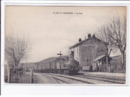 SAINT-JUST-et-VACQUIERES: La Gare - Très Bon état - Autres & Non Classés