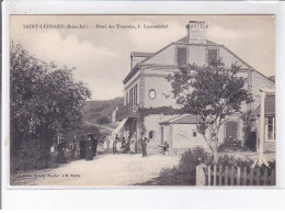 SAINT-LEONARD: Hôtel Des Touristes J. Lesmaréchal - Très Bon état - Sonstige & Ohne Zuordnung