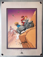 Affiche Spirou Et Fantasio - Tome Et Janry 1994 - Spirou Et Fantasio