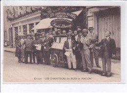 MACON: Groupe "les Chanteurs Des Rues De Macon" - Très Bon état - Macon