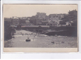 BIARRITZ: Vue De La Ville Et Plage - Très Bon état - Biarritz