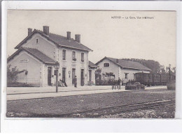 MATHA: La Gare Vue Intérieure - Très Bon état - Matha