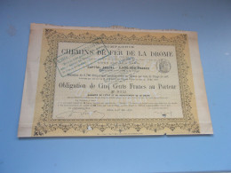 CHEMINS DE FER DE LA DROME (1893) - Otros & Sin Clasificación