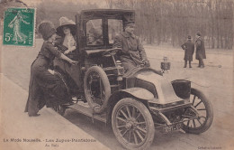 JA 28- LA MODE NOUVELLE - LES JUPES PANTALONS - AU BOIS (75)- AUTOMOBILE ET SON CHAUFFEUR - Mode