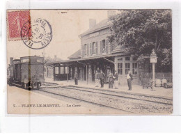 FLAVY-LE-MARTEL: Le Gare - Très Bon état - Other & Unclassified