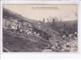 SAINT-LAURENT-SUR-SEVRE: Carrière De Granit à Barbin Les Tailleurs De Pierre - état - Autres & Non Classés