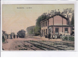 DOUDEVILLE: La Gare - Très Bon état - Andere & Zonder Classificatie