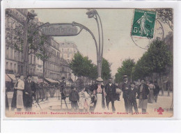 PARIS: Boulevard Rochechouart, Station Métro Anvers XVIIIe, Fleury - état - Other & Unclassified