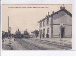 SAINT-VAAST-BOSVILLE: Vue Intérieure De La Gare - Très Bon état - Otros & Sin Clasificación