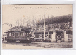 BRON: Terminus Du Tramway Et Brasserie Lulli - Très Bon état - Bron