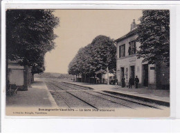 DEMANGEVELLE-VAUVILLERS: La Gare (vue Intérieure) - Très Bon état - Andere & Zonder Classificatie