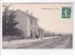 MESSIMY: La Gare - Très Bon état - Sonstige & Ohne Zuordnung