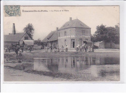 ERMENONVILLE-la-PETITE: La Place Et La Mare - Très Bon état - Autres & Non Classés