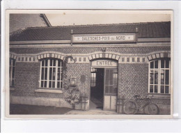 SALESCHES-POIX-du-NORD: Entrée De La Gare - Très Bon état - Andere & Zonder Classificatie