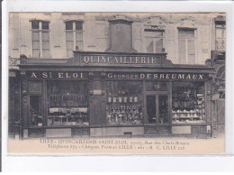 LILLE: Quincaillerie Saint-eloi 23 25 Rue Des Chats-bossus Georges Desreumaux - Très Bon état - Sonstige & Ohne Zuordnung