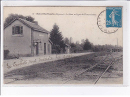 SAINT-BERTHEVIN: La Gare Et Ligne De Châteaubriant - Très Bon état - Other & Unclassified