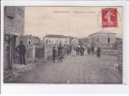 FONTANES: Avenue De La Poste, Facteur - Très Bon état - Sonstige & Ohne Zuordnung