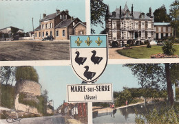 JA 30-(02) MARLE SUR SERRE - CARTE MULTIVUES - Other & Unclassified