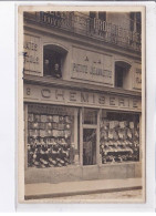 NANTES: Carte Photo De La Chemiserie "a La Petite Jeannette" Rue Crebillon - état - Nantes