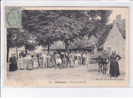 CHEMERY: Place Du Marché - Très Bon état - Andere & Zonder Classificatie