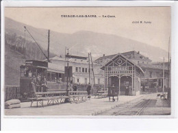 URIAGE-les-BAINS: La Gare - Très Bon état - Autres & Non Classés