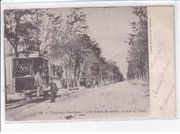 LE COURS SAINT-ANDRE: Tramways électrique En Face Du Dépôt - Très Bon état - Autres & Non Classés