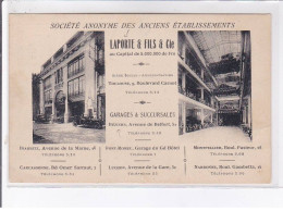 Toulouse : Société Anonyme Des Anciens établissements Laporte Et Fils Et Cie (magasin également A Beziers) - état - Toulouse