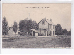 BEVILLE-le-COMTE: La Gare - état - Autres & Non Classés