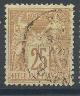 Lot N°82876   N°92, Oblitéré Cachet à Date De PARIS DEPART - 1876-1898 Sage (Type II)