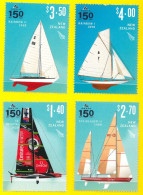 NEW ZEALAND 2021 RNZYS 150 Set Of Mint Stamps - Boat - Nuevos