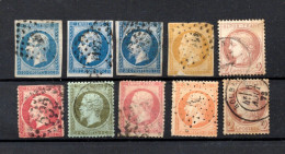 France Lot Pour Recherches  10 Timbres - Collections