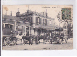 ARGENTEUIL: La Gare - état - Argenteuil