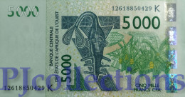 WEST AFRICAN STATES 5000 FRANCS 2012 PICK 717Ki UNC - West-Afrikaanse Staten