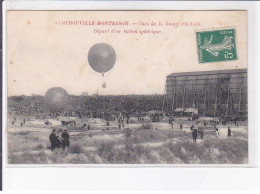 SARTROUVILLE-MONTESSON: Parc De M. Henry Deutsch Départ D'un Ballon Sphérique  - Très Bon état - Sartrouville