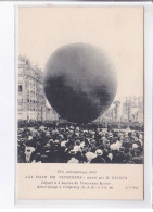COUPERAY: Fête Aérostatique 1908 La Ville De Vincennes Monté Par M. Binder, Ballon - Très Bon état - Autres & Non Classés