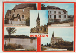 Domalin 35 Carte Circulée Timbrée  Multivues ( 5 ) Souvenir - Other & Unclassified