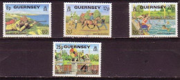 Guernsey 239/242 ** MNH. 1981 - Guernesey