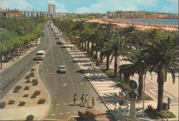 Spanien - Salou- Costa Dorada - James I Walk - Street View - Cars - Mercedes LO319 Uvm. - Tarragona