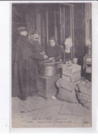 PARIS: Crue De La Seine Janvier 1910 Agent De Garde Se Chauffent Les Mains - Très Bon état - Other & Unclassified