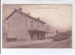 CULLES-les-ROCHES: La Gare - Très Bon état - Other & Unclassified