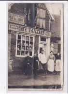 BEAUVAIS: Café Vaillant épicerie Mercerie Tabac Billard - état - Beauvais