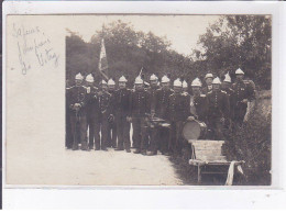 VITRY-sur-SEINE: Carte Photo Des Pompiers - Très Bon état - Vitry Sur Seine