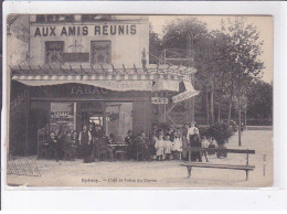 EPINAY: Aux Amis Réunis, Café Et Tabac Du Centre - Très Bon état - Andere & Zonder Classificatie