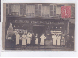 SAINT-DENIS: 91 Rue De Paris, épicerie Vins Comestibles "Bonhomme" - Très Bon état - Saint Denis