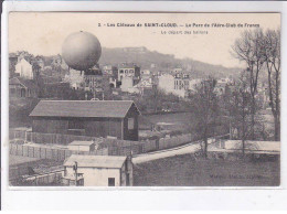 SAINT-CLOUD: Les Côteaux, Le Parc De L'aéro-club De France Le Départ Des Ballons - Très Bon état - Saint Cloud