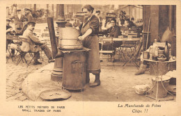 24-5387 : LES PETITS METIERS DE PARIS. LA MARCHANDE DE FRITES. - Ambulanti