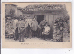 CHAUNAY: Barbier Ambulant Bien Achalandé - Très Bon état - Autres & Non Classés